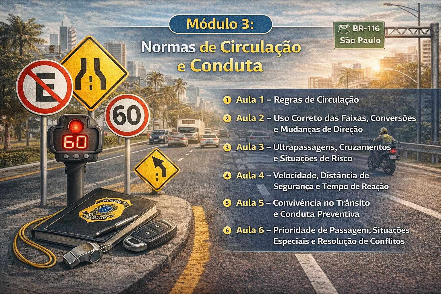 Convivência no Trânsito e Conduta Preventiva